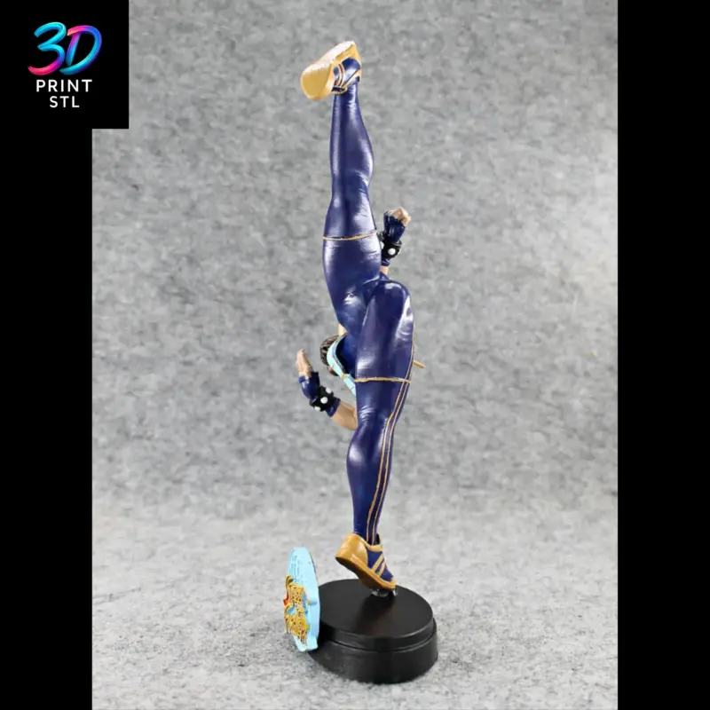 Chun Li Figure Street Fighter | 3D Print Model | STL - Image 4