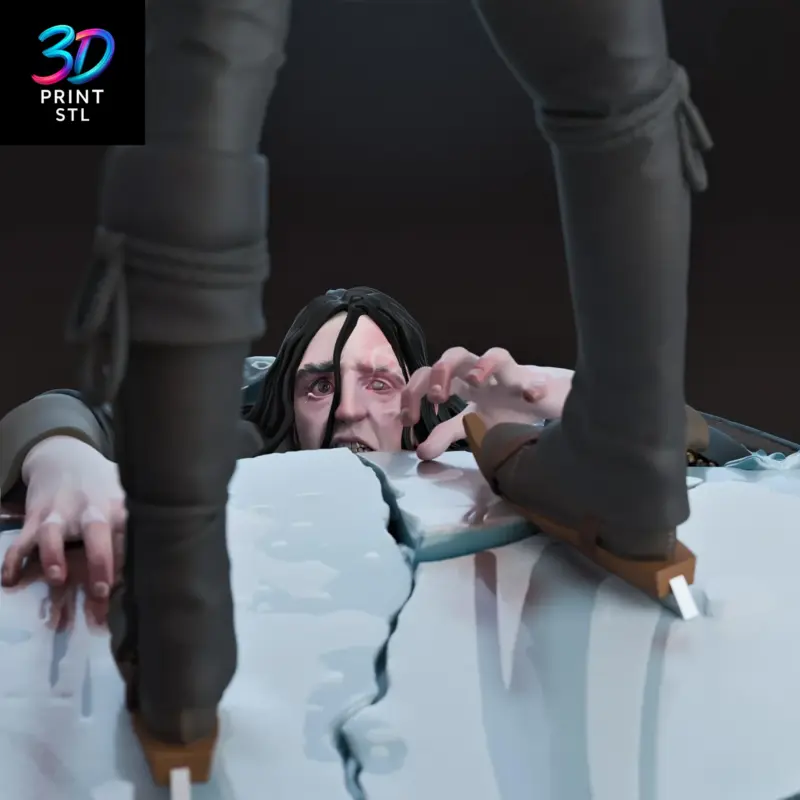 Ciri Diorama The Witcher | 3D Print Model | STL - Image 5