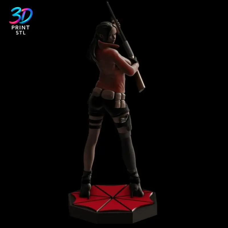 Claire Redfield Resident Evil | 3D Print File | STL - Image 3