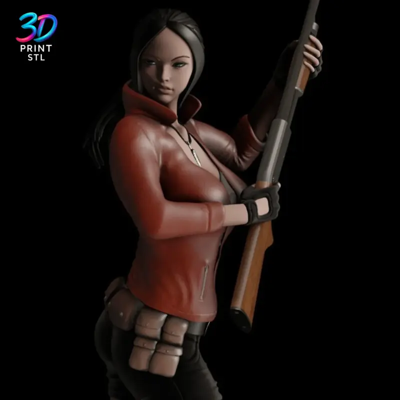 Claire Redfield Resident Evil | 3D Print File | STL - Image 5
