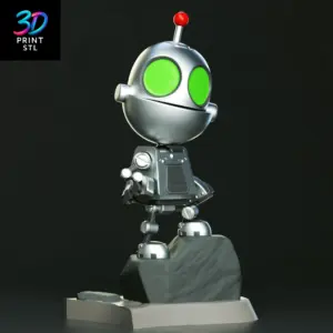 Clank Chibi Ratchet & Clank | STL for 3D Printers
