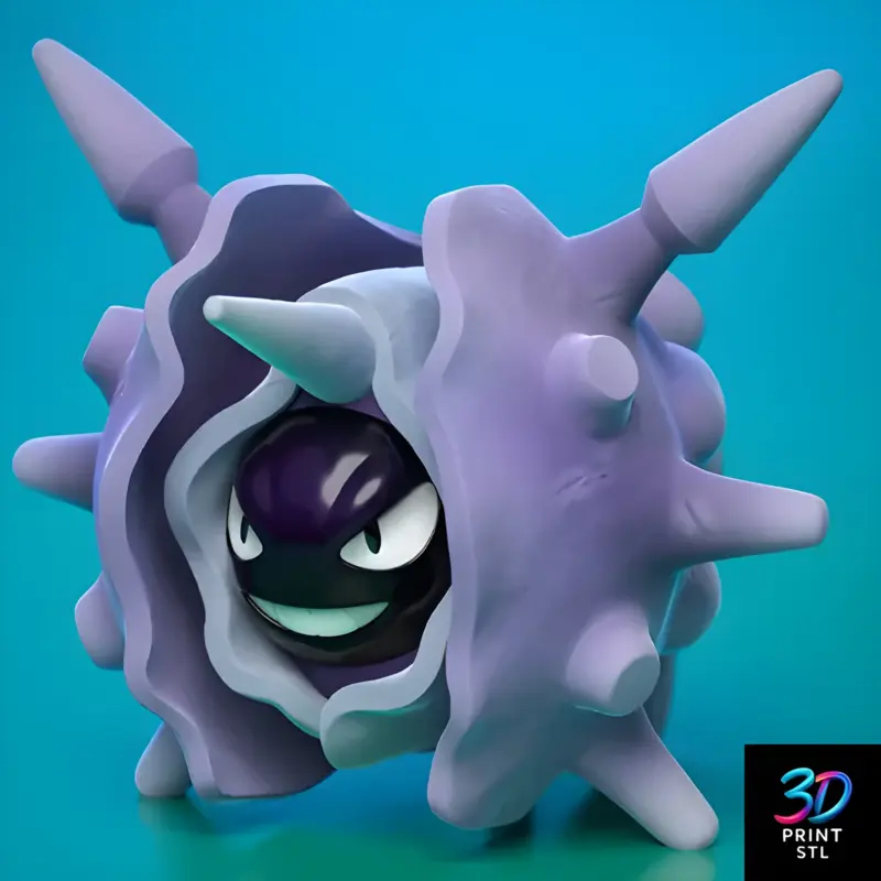 Cloyster Pokémon | 3D Print File | STL