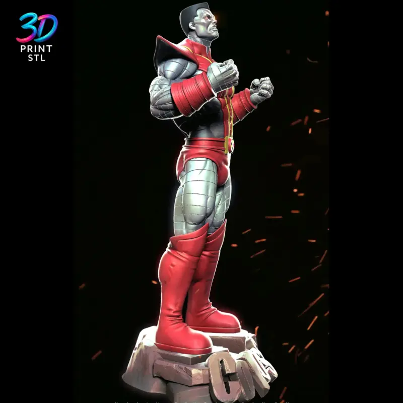 Colossus Figure X-Men | 3D Print Model | STL - Image 2