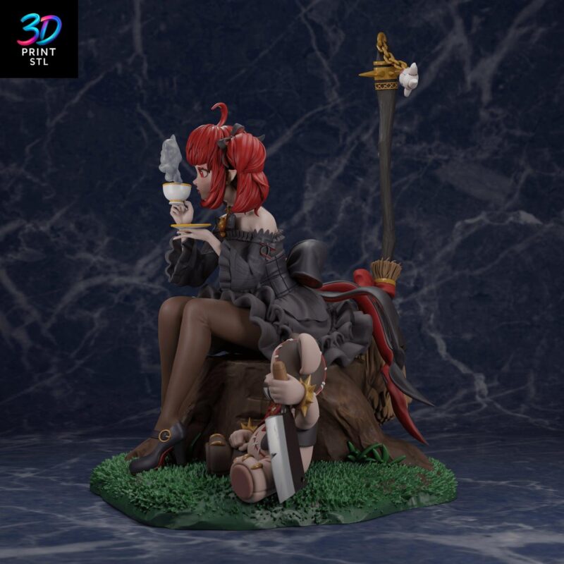 Elf Girl Game | 3D Print File | STL - Image 3