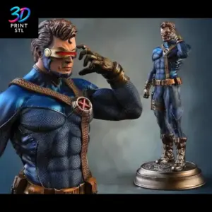 Cyclops Figure X-Men | 3D Print Model | STL