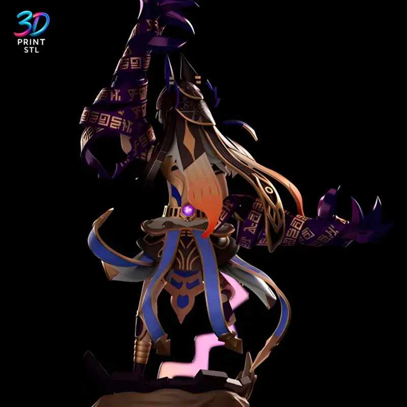 Cyno Genshin Impact | STL for 3D Printers - Image 2