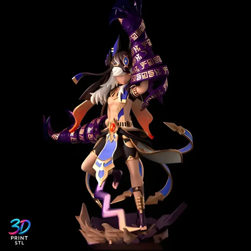 Cyno Genshin Impact | STL for 3D Printers - Image 3