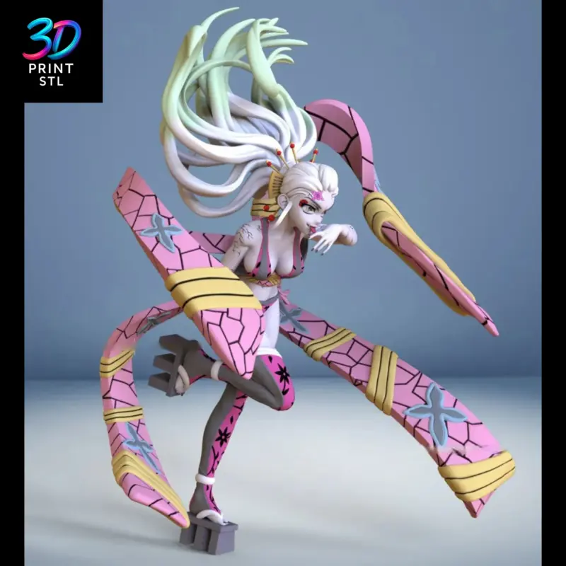 Daki Figure Demon Slayer | STL File for 3D Printing - Image 2