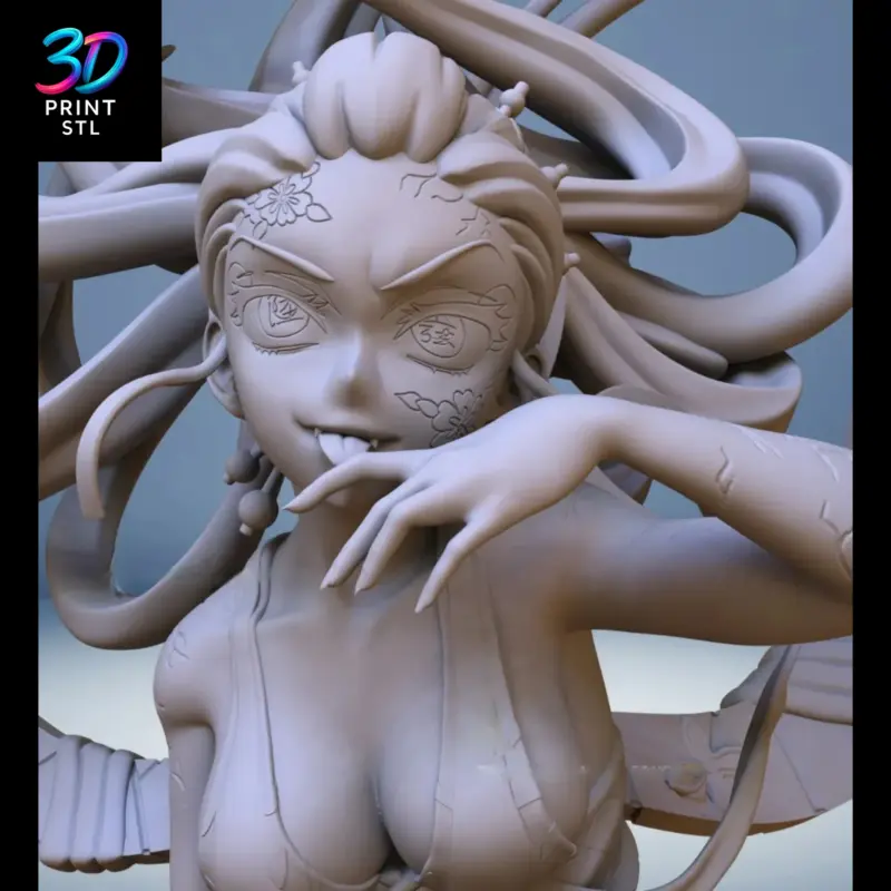 Daki Figure Demon Slayer | STL File for 3D Printing - Image 5