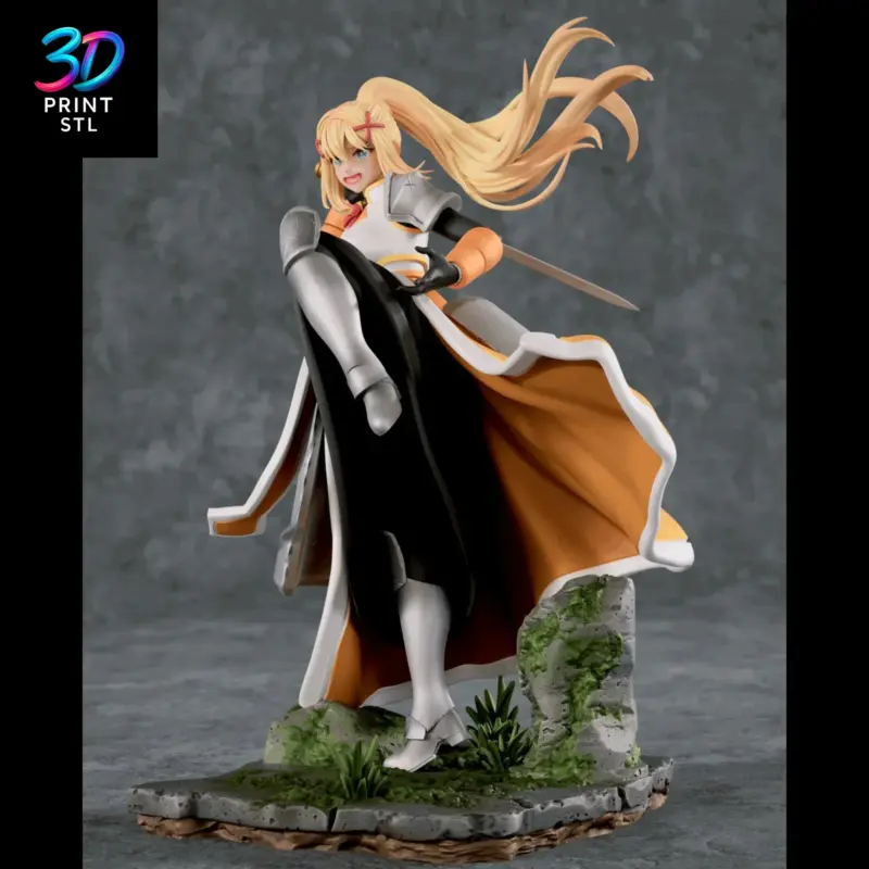 Darkness Figure Konosuba | 3D Print File | STL - Image 2
