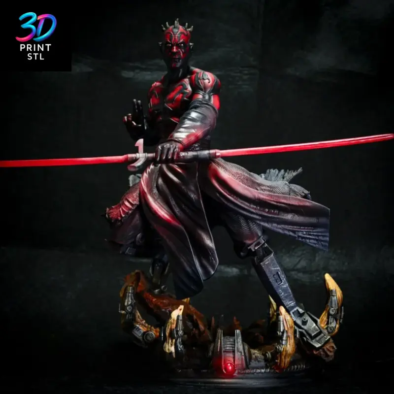 Darth Maul Star Wars | STL File for 3D Printing