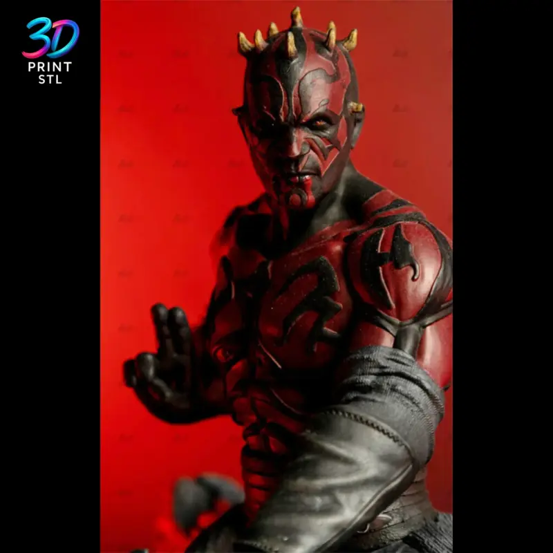 Darth Maul Star Wars | STL File for 3D Printing - Image 2