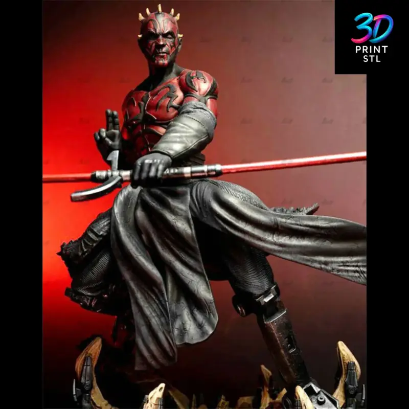 Darth Maul Star Wars | STL File for 3D Printing - Image 3