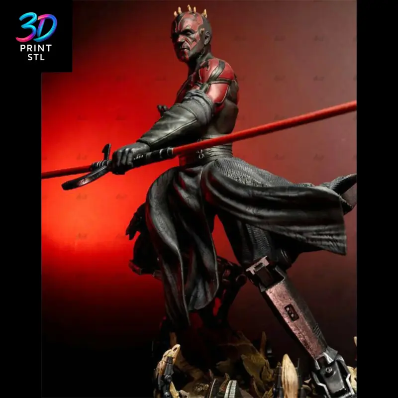 Darth Maul Star Wars | STL File for 3D Printing - Image 4