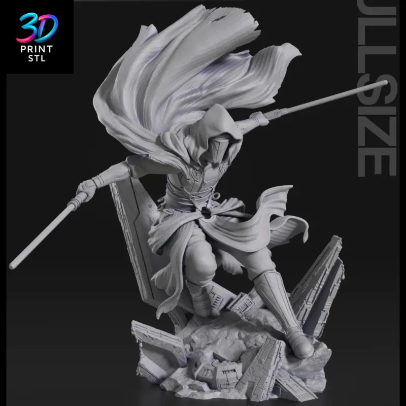 Darth Revan Figure Star Wars | 3D Print Model | STL - Image 3