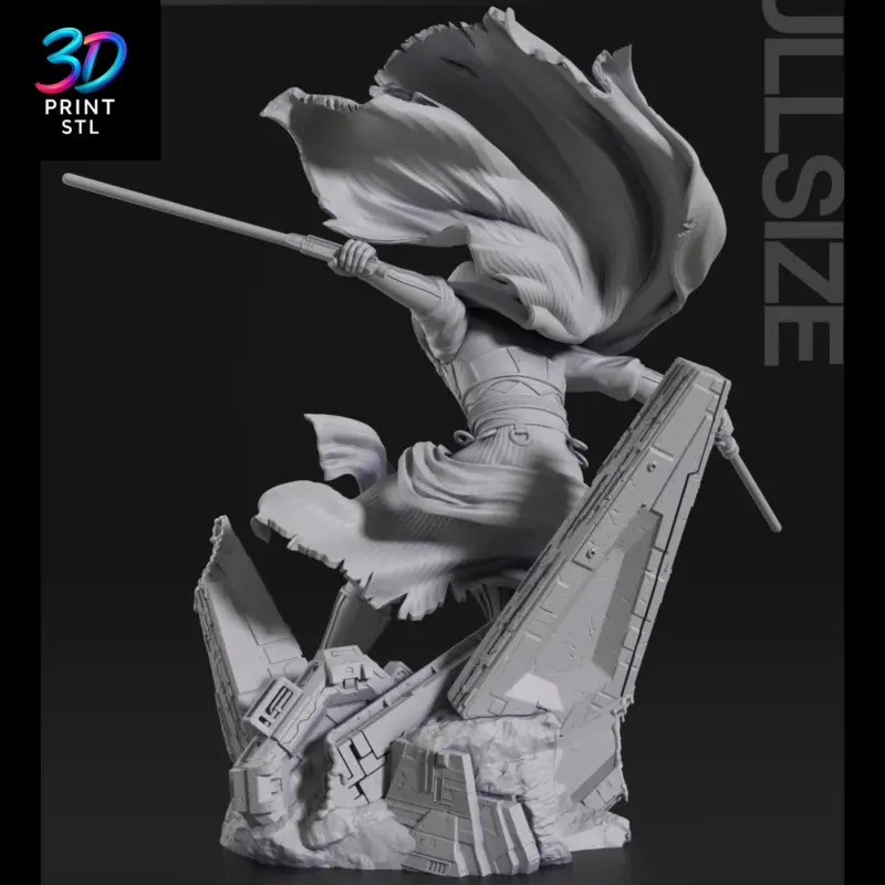 Darth Revan Figure Star Wars | 3D Print Model | STL - Image 5