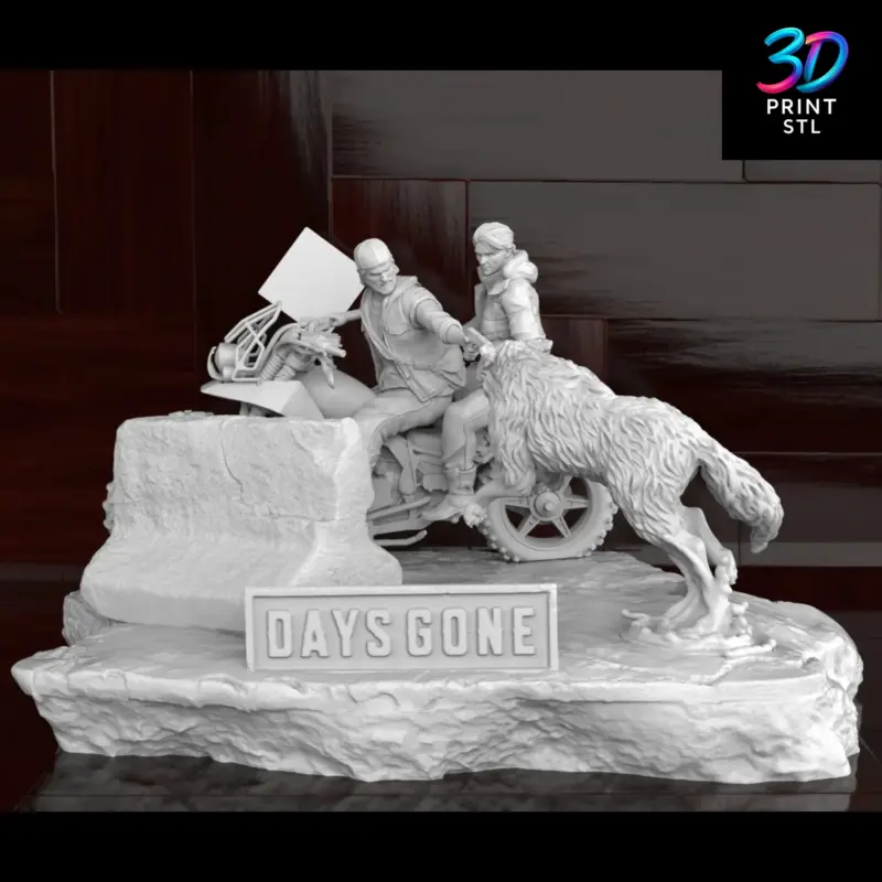 Days Gone Diorama | 3D Print File | STL - Image 2