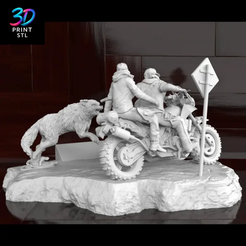 Days Gone Diorama | 3D Print File | STL - Image 5