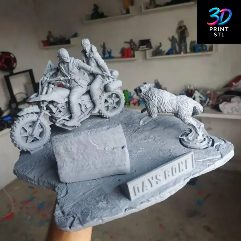 Days Gone Diorama | 3D Print File | STL - Image 7