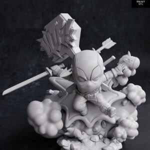 Deadpool Chibi Marvel | 3D Print File | STL