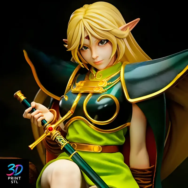 Deedlit Record of Lodoss War | STL for 3D Printers