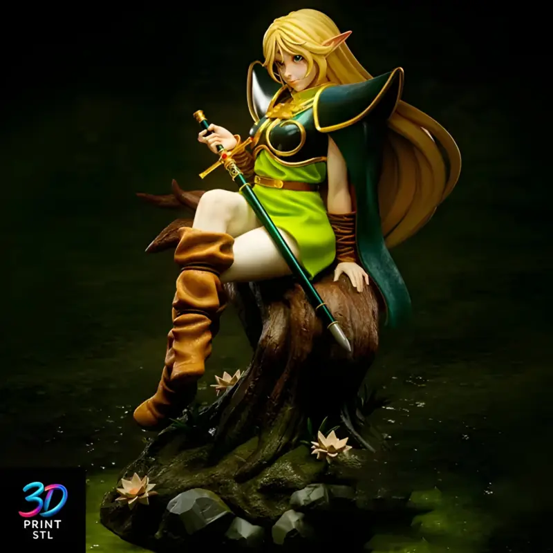 Deedlit Record of Lodoss War | STL for 3D Printers - Image 2