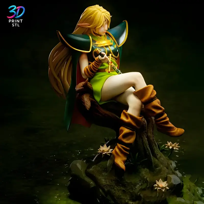 Deedlit Record of Lodoss War | STL for 3D Printers - Image 3