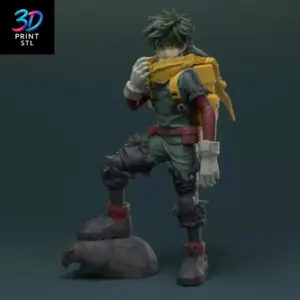 Deku Vigilante Figure My Hero Academia | 3D Print Model | STL