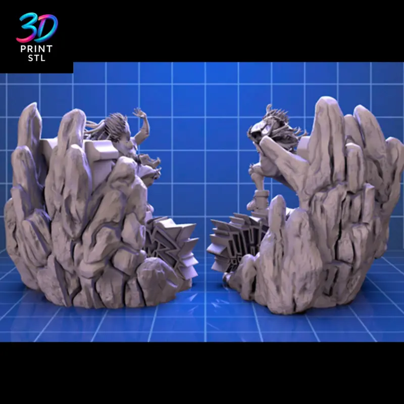 Deku and Eri Diorama My Hero Academia | 3D Print File | STL - Image 6
