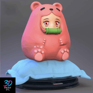 Nezuko Figure Demon Slayer | STL for 3D Printers