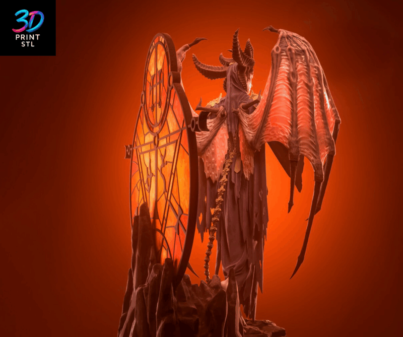 Lilith Figure Diablo | 3D Print Model | STL - Image 4