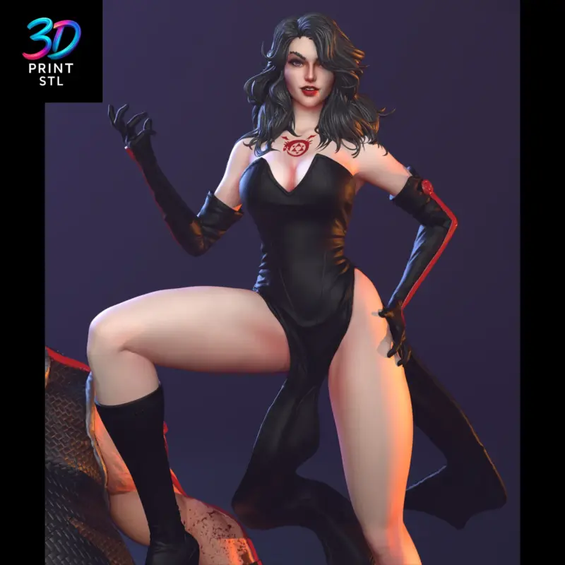 Lust & Gluttony Diorama Fullmetal Alchemist | STL File for 3D Printing - Image 5