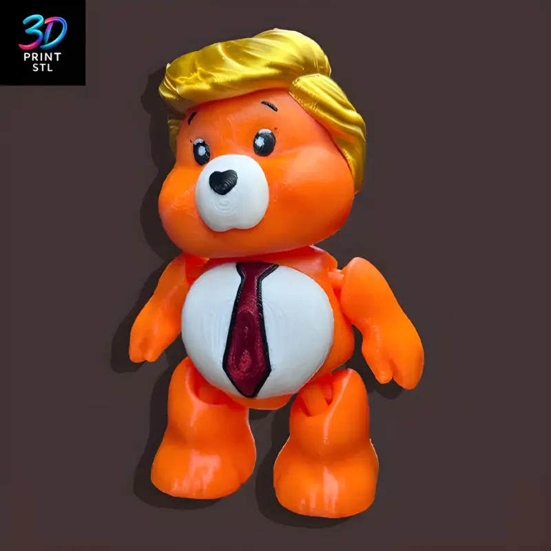 Donald Trump Bear | STL for 3D Printers