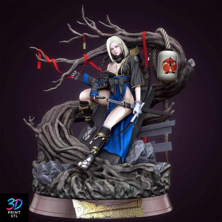 Android 18 Dragon Ball Z | 3D Print File | STL