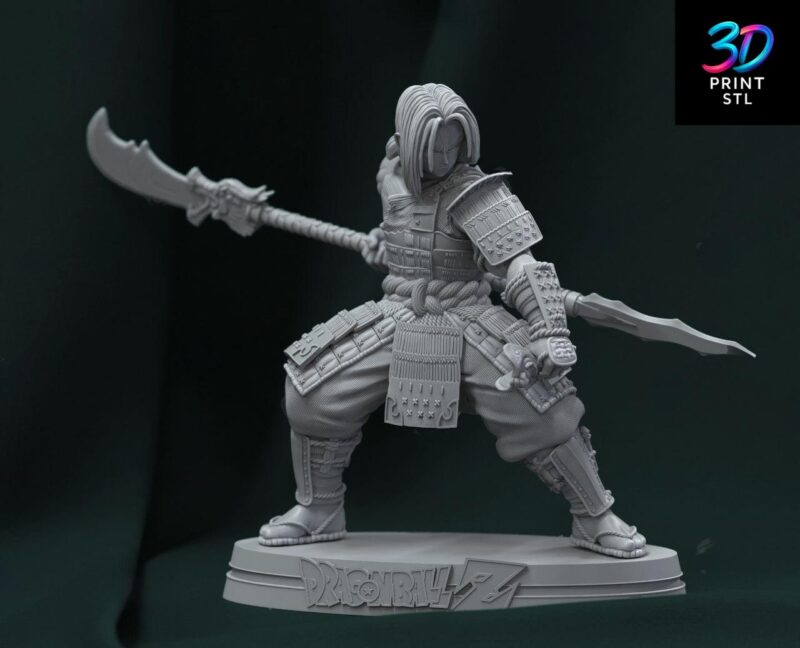 Trunks Shogun Dragon Ball Z | 3D Print File | STL - Image 2