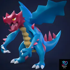 Druddigon | 3D Print File | STL