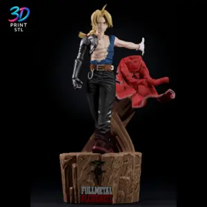 Edward Elric Fullmetal Alchemist | 3D Print Model | STL