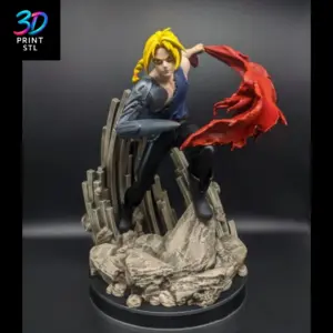 Edward Elric Fullmetal Alchemist | 3D Print File | STL
