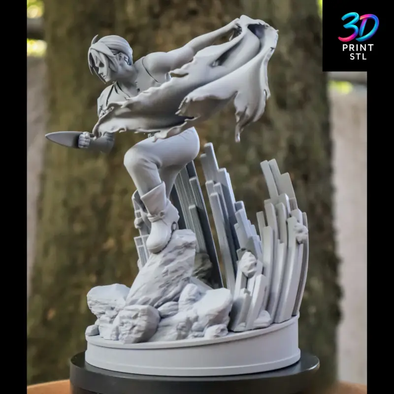 Edward Elric Fullmetal Alchemist | 3D Print File | STL - Image 3