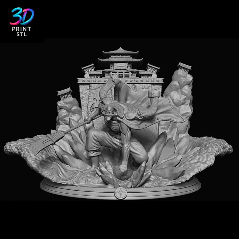 Edward Newgate Diorama One Piece | 3D Print Model | STL - Image 3
