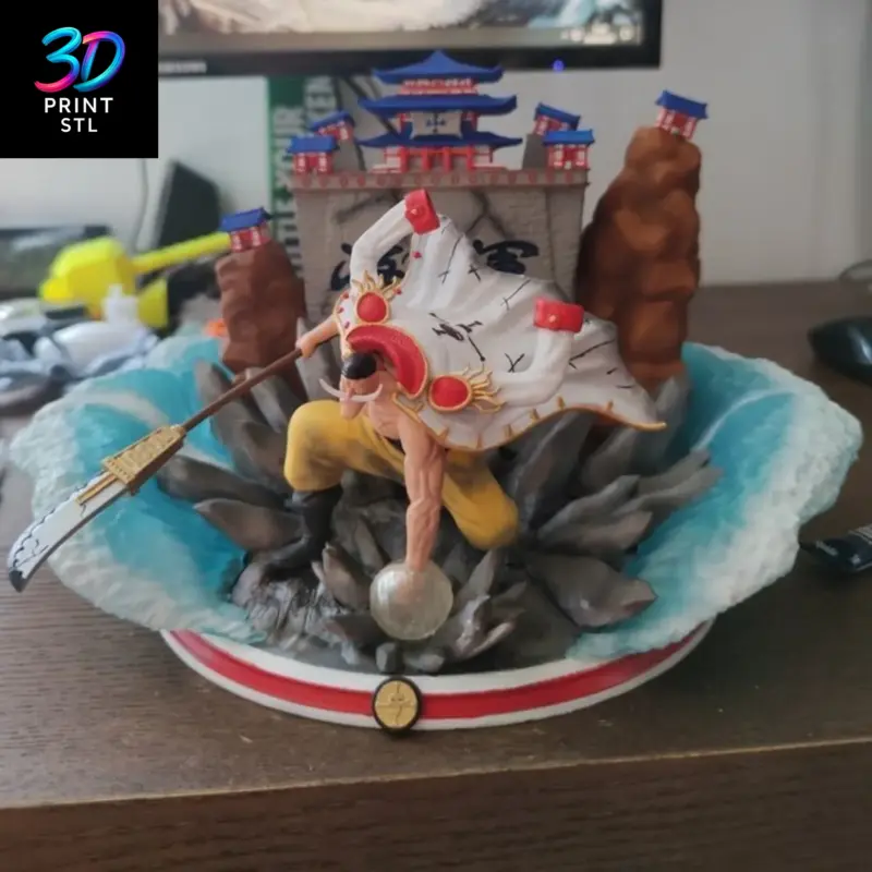 Edward Newgate Diorama One Piece | 3D Print Model | STL - Image 4