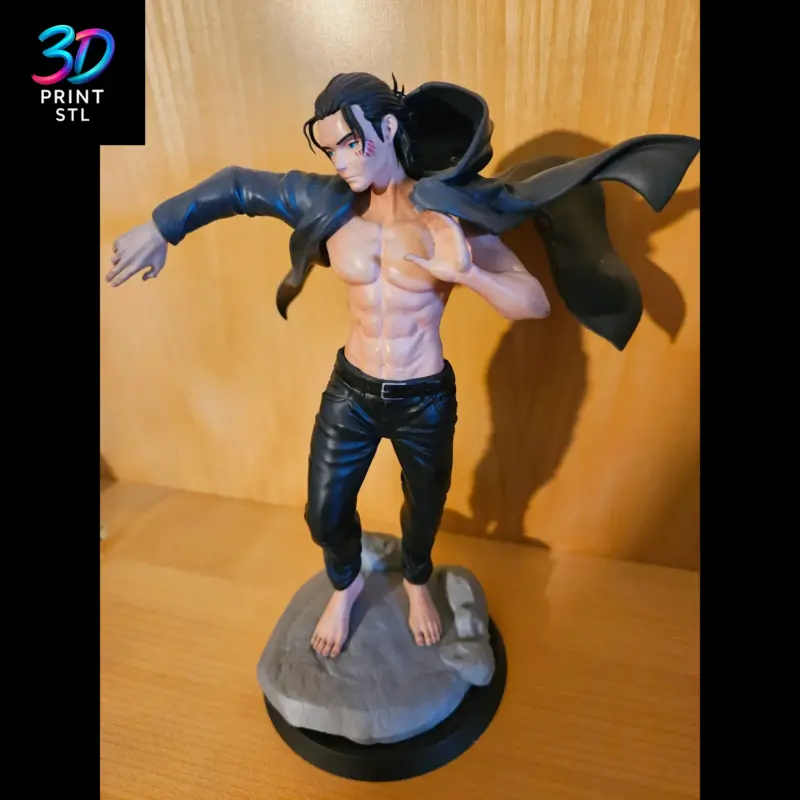 Eren Jaeger Attack on Titan | STL File for 3D Printing - Image 6