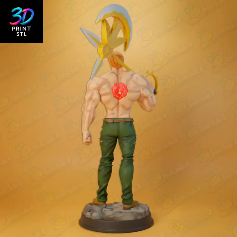 Escanor The Seven Deadly Sins | STL File for 3D Printing - Image 2