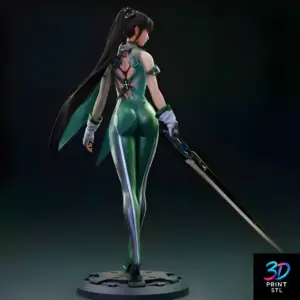 Erza Scarlet Fairy Tail | STL for 3D Printers