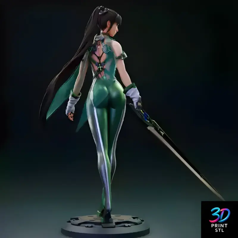 Erza Scarlet Fairy Tail | STL for 3D Printers