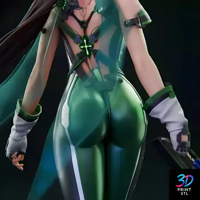 Erza Scarlet Fairy Tail | STL for 3D Printers - Image 2