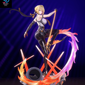 Evelyn Chevalier Zenless Zone Zero | STL for 3D Printers