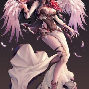 Fantasy Angel Figure Anime Girl | 3D Print File | STL