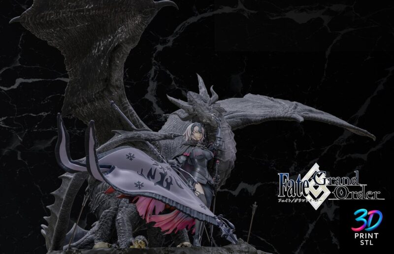 Jeanne d'Arc Fate Grand Order | 3D Print Model | STL