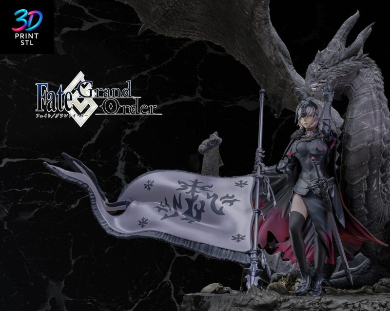 Jeanne d'Arc Fate Grand Order | 3D Print Model | STL - Image 2